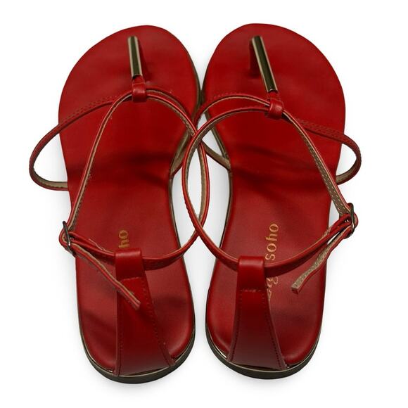 Zigi‎ Soho Gladiator Sandals Size 9 Casual Strappy Flats Preppy Boho Festival - Picture 5 of 8